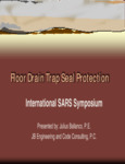 Rectorseal Floor Drain Trap Seal Protection
