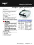 Medium-Duty Flat Top Griddles– Conversion to LP Gas