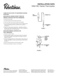 RobertShaw INSTALLATION DATA 1950_1951 Series Thermopiles