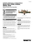 Installation Instructions - 009, LF009, LFU009, SS009, U009