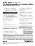 Installation Instructions - ETX, ETSX