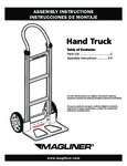 Instructions for Magliner Two-Wheel Snack Truck Instructions for Magliner Two-Wheel Snack Truck