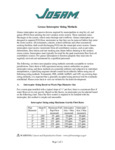 Josam Grease Interceptor Sizing Methods 