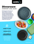 Inventory Level Guide - Dinnerware