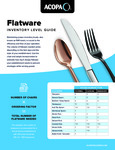 Inventory Level Guide - Flatware