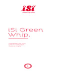 iSi Green Whip Manual