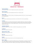 Jonti-Craft General Care and Maintenance Instructions Jonti-Craft General Care and Maintenance Instructions