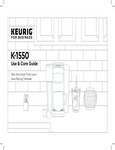 K-1550 Use and Care Guide