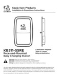 Koala Kare KB311SSRE Instructions