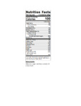 Kellogg's Frosted Flakes Cereal 1 oz Pack Nutrition label