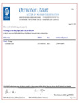 Kellogg's Kosher Certificate