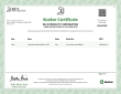 Rich's Kosher Certificate Rich's Kosher Certificate