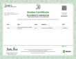 Rich's Kosher Certificate Rich's Kosher Certificate
