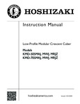 KMD-505 & KMD-705 Instruction Manual