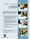 Knife Washing Guide