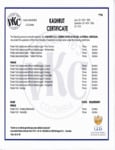 Kosher Certificate-PRIMOR Kosher Certificate-PRIMOR