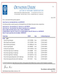Kosher Certification-Andros