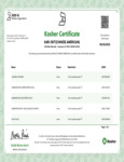 Kosher Certification-Kariout