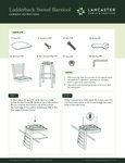Swivel ladderback 