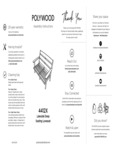 Lake Deep Seating Loveseat Assembly Instructions Lake Deep Seating Loveseat Assembly Instructions
