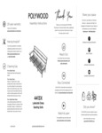 Lakeside Deep Seating Sofa Assembly Instructions Lakeside Deep Seating Sofa Assembly Instructions