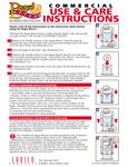 Care and Usage