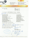 Lavazza Kosher Certificate