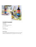 Lavender Lemonade Recipe Lavender Lemonade Recipe