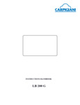 Carpigiani LB200 G Manual
