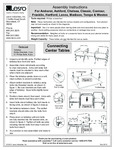 Lenox_Connecting_Tables_Rev_3 Assembly Instructions