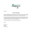 Regal Letter of Guarantee 2023