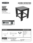 Lifetime 60246 Brown Adirondack Table Lifetime 60246 Brown Adirondack Table