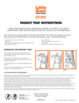 Little Giant Project Tray Instructions