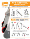 Little Giant Tip and Glide Wheels Instructions