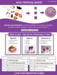 Live Pure Acai Tropical Boost Instructions