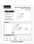 Elkay lk3001 Faucet Installation Instructions