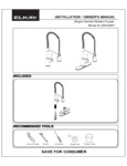 Elkay lkav2061 Faucet Installation Instructions Elkay lkav2061 Faucet Installation Instructions