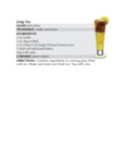 Long Tea Recipe Long Tea Recipe