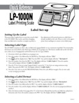LP-1000 QR Label Set-up