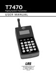 LRS Connect Transmitter User Manual LRS Connect Transmitter User Manual