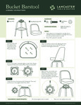 LTS Bucket Barstool Assembly