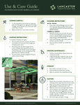 LT&S Cantilever Umbrella and Base Use Guide