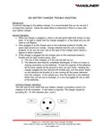 Battery Charger Troubleshooting