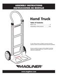 Magliner Two Wheel Hand Truck Assembly Instructions
