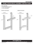 Magliner Two Wheel Hand Truck Frame/Cross Brace Assembly Instructions