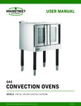 Mainstreet Equipment Convection Ovens Manual