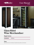 Manual for AvaValley 193W4GD15 Wine Refrigerator