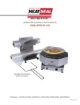 Manual for HeatSeal PC-1318 Pizza Capper