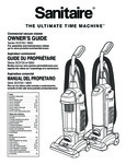 Manual for Sanitaire SC5700 - SC5800 Series Vacuum Cleaner Manual for Sanitaire SC5700 - SC5800 Series Vacuum Cleaner