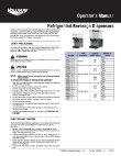 Manual for Vollrath VBB Refrigerated Beverage Dispensers Manual for Vollrath VBB Refrigerated Beverage Dispensers